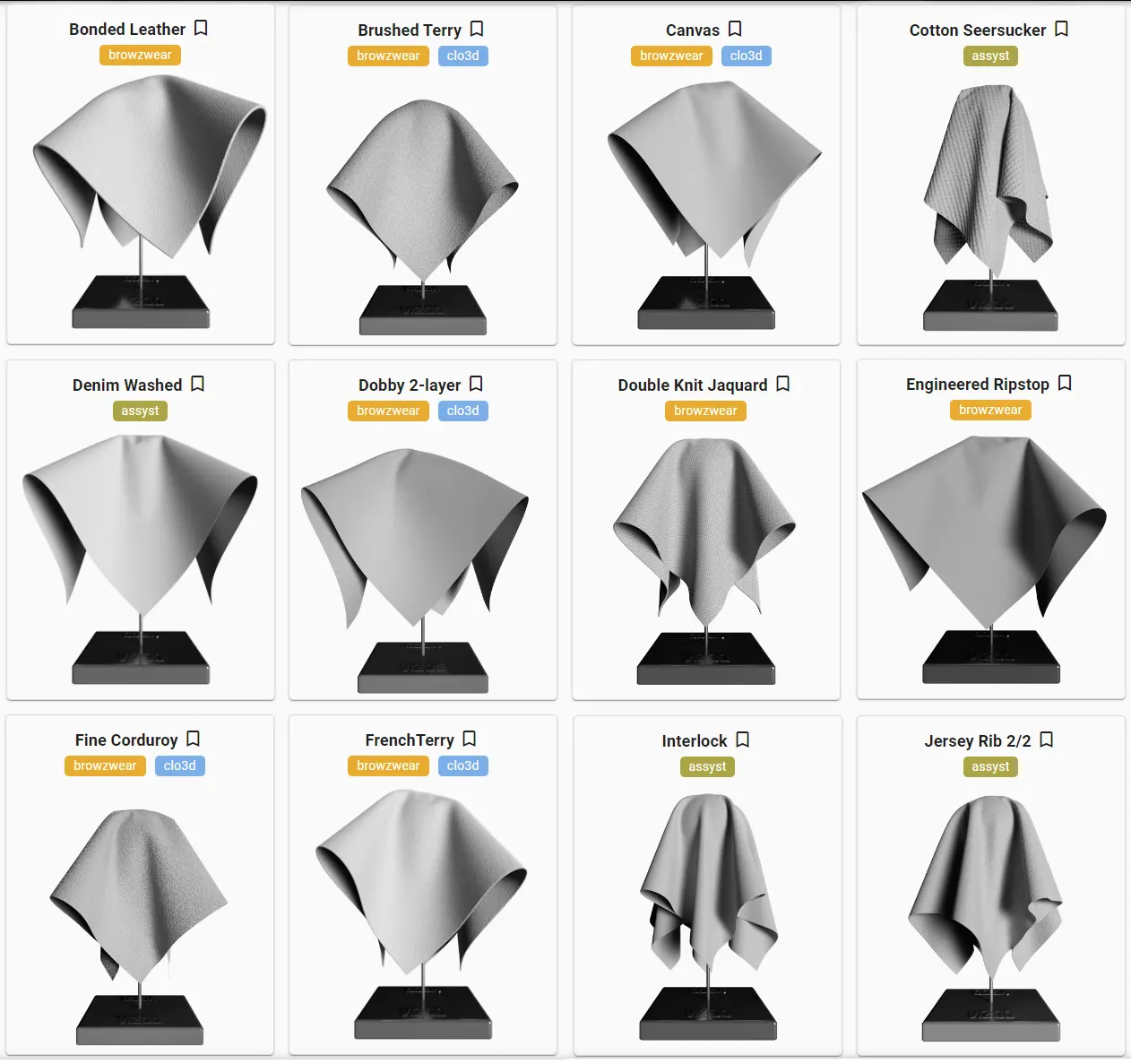 Vizoo Launches First Interoperable Physics Database for 3D Drape Simulation