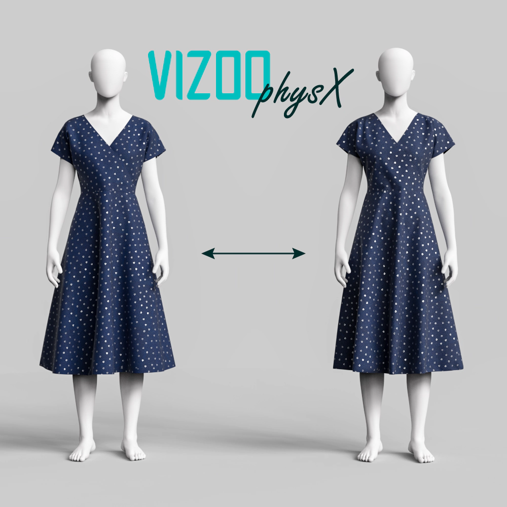 Vizoo Unveils physX Conversion, Streamlining Fabric Drape Digitization for Fabric Mills and Garment Manufacturers