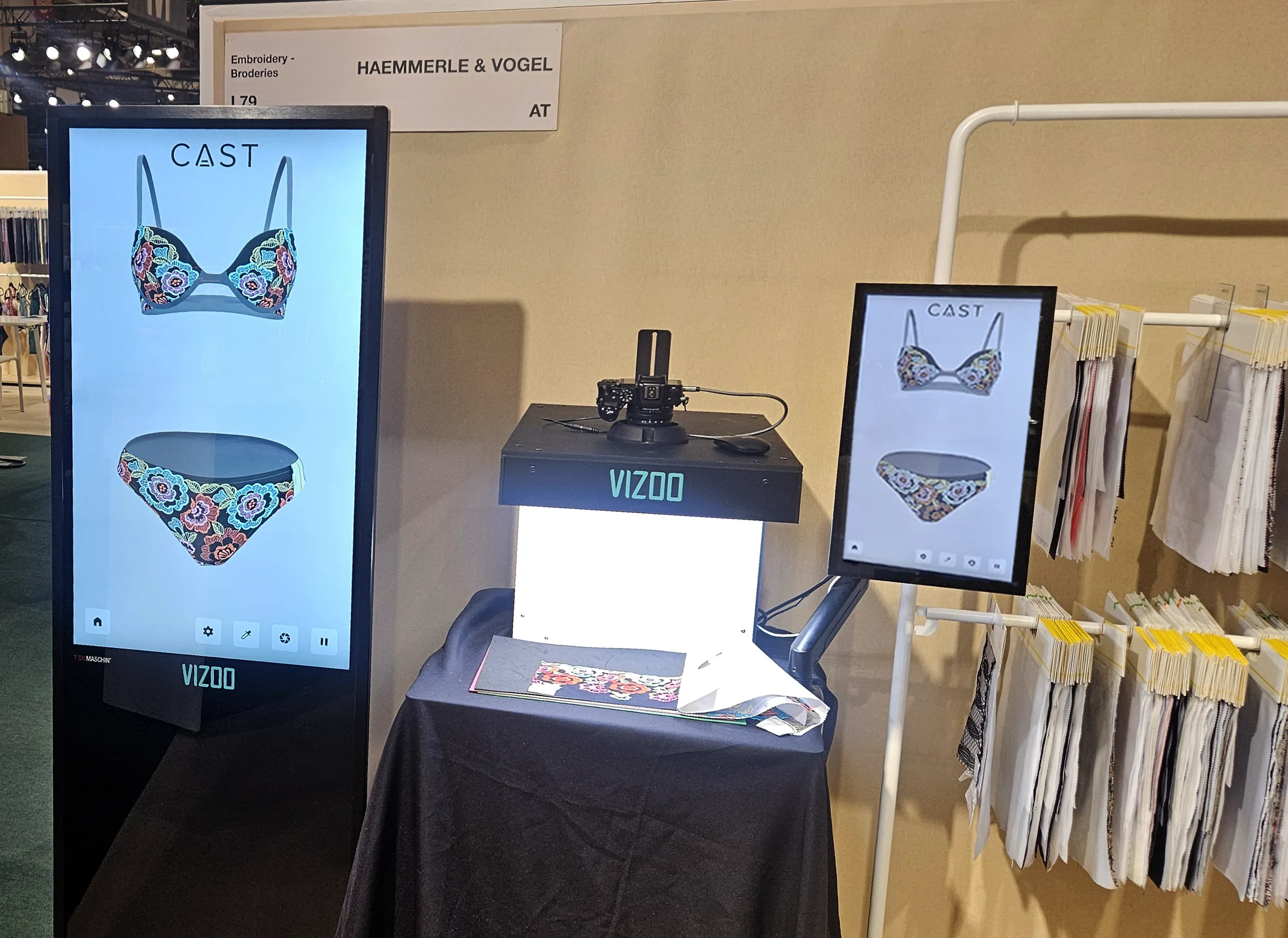 Booth at Interfilière Paris